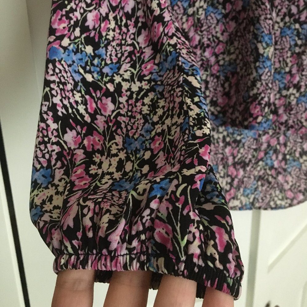 Long-sleeve collared blouse - Picture 3 of 3